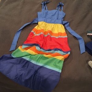 Vintage Evelyn Pearson Maxi Sundress size Small